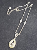 Vintage Art Deco Enamel Necklace