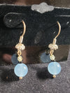 sterling Silver and Chalcedony Earrings