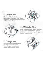 CELESTIA Nudo de Bruja Plata 925 Original Amuletos de Proteccion de Brujeria Witches Knot Necklace Silver Witchy Jewelry Witch Birthday Gifts for Women Wicca