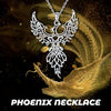 ONEFINITY Rising Phoenix Necklace Sterling Silver Irish Celtic Knot Phoenix Pendant Necklace Nirvana of Phoenix Jewelry for Women Girls