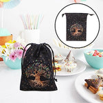 EXCEART Tiny Bags Bracelet Pouch Board Game Tarot Bag Tarot Deck Drawstring Tarot Bag Tarot Cards Holder Bag Bracelet Bags for Packaging Tarot Card Pouch Tarot Bags Gift Bag Velvet Crystal