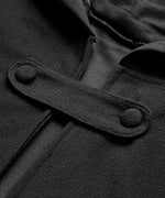 futurino Women Gothic Hooded Open Front Poncho Cape Coat Outwear Jacket Cloak Black M