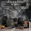 Large Witchcraft Kit 65 PCS - Witch Altar Starter Spell Set - Wiccan Supplies and Tools for Beginners, Unscented